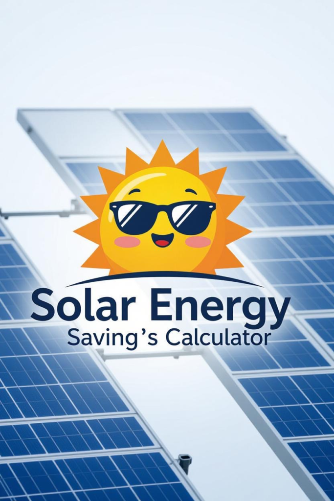 Solar Energy Saving's Calculator
